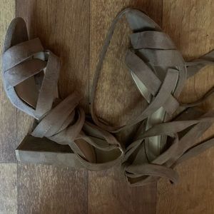 Wild diva ankle strap heels